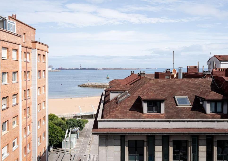 Myhousespain - Moderno Piso Frente Al Mar Gijón Exteriér fotografie
