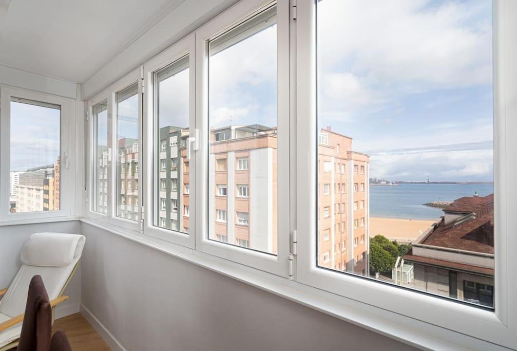 Myhousespain - Moderno Piso Frente Al Mar Gijón Exteriér fotografie